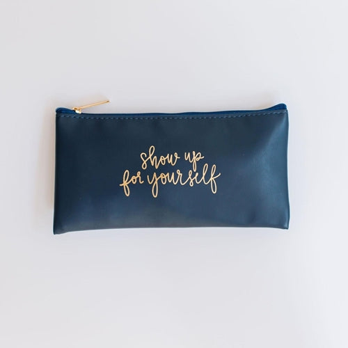 Zipper Pouches with Assorted Quotes