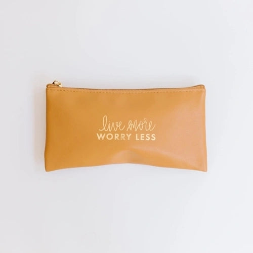 Zipper Pouches with Assorted Quotes