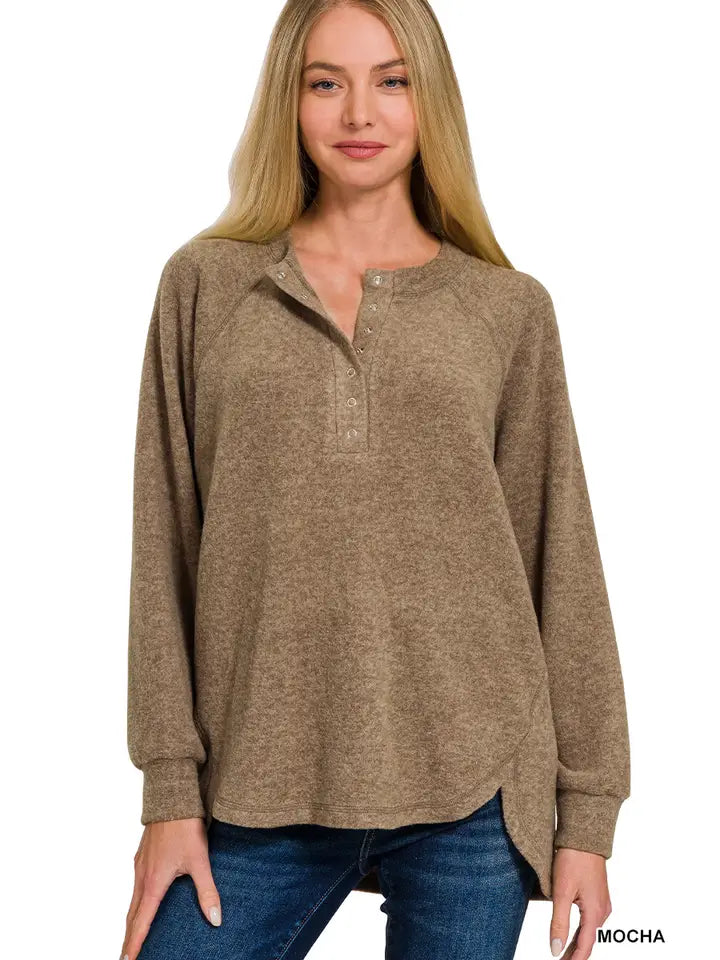 Oversized Long Sleeve Button-Down