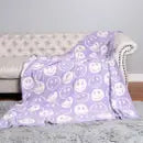 Luxury Soft Happy Face Throw Blanket