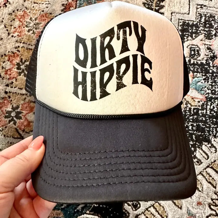 Dirty Hippie Trucker Hat