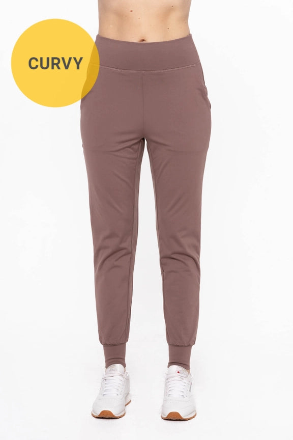 Curvy Micro Fleece Jogger