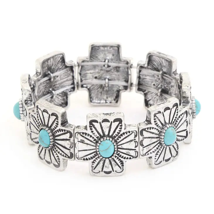 Western Cross Link Bracelet