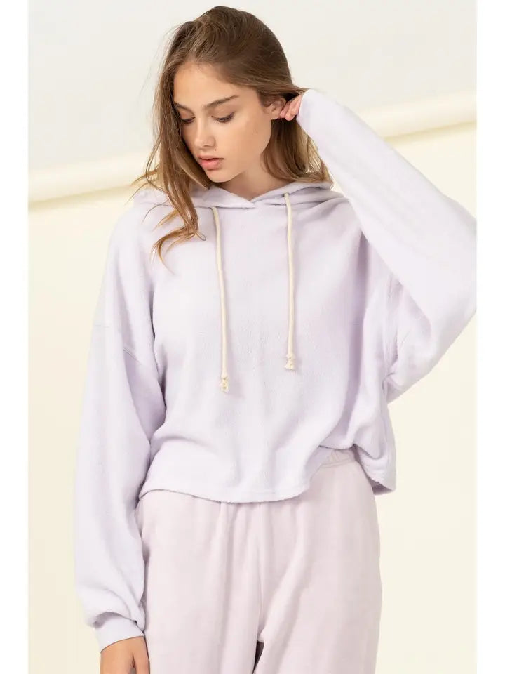 Oversized lilac hoodie best sale