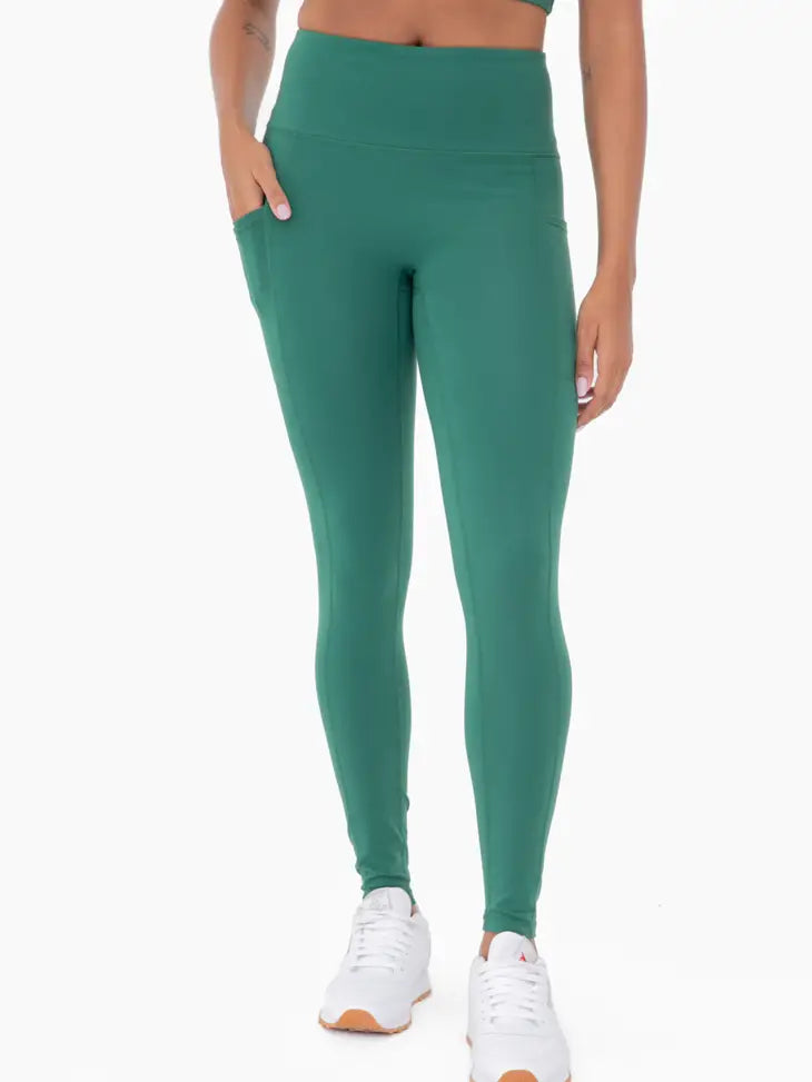 Mono B High Waisted Panel Leggings