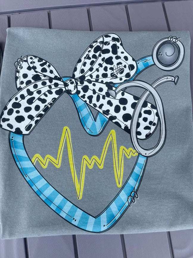 Doodle Teacher and Nurse Tee