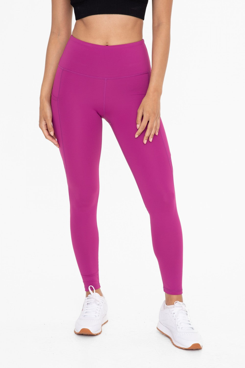 Mono B High Waisted Panel Leggings