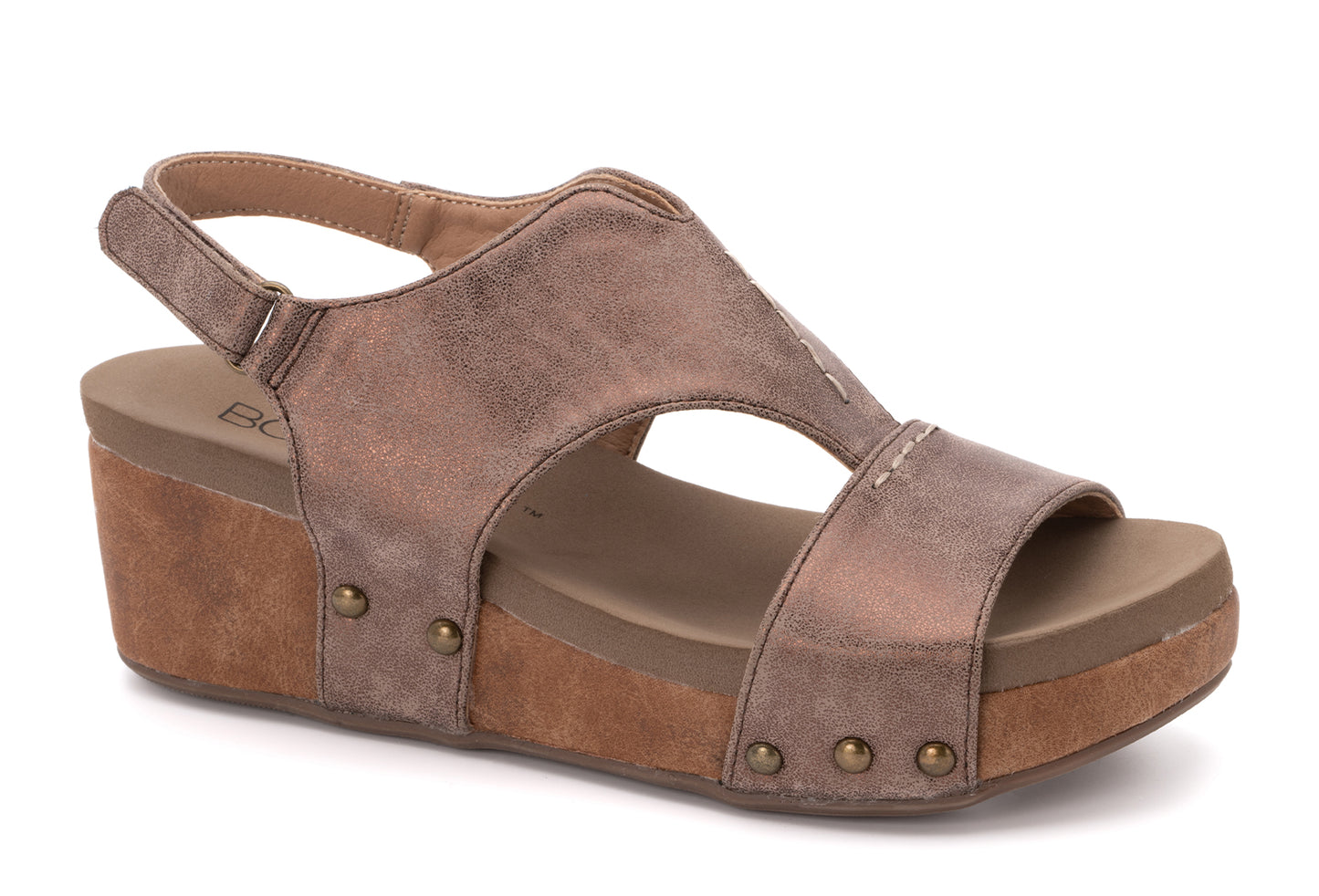 Refreshing Corky Sandal - Bronze