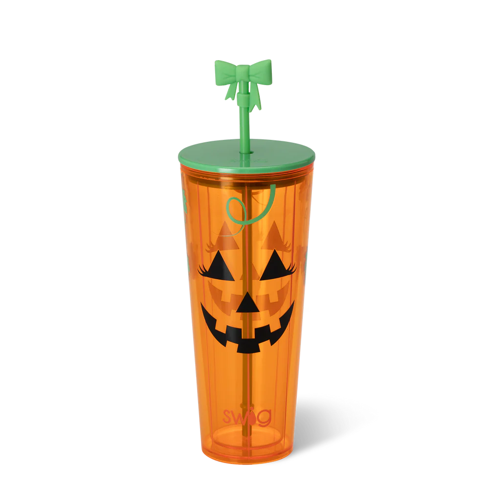 BOO CREW PUMPKIN Plastic Tumbler 24oz
