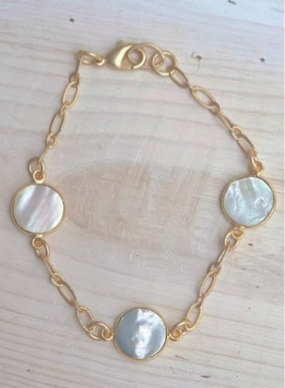 Kitzi Iridescent Charm Bracelet