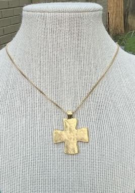 Kitzi Cross Charm Necklace