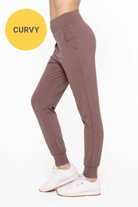 Curvy Micro Fleece Jogger