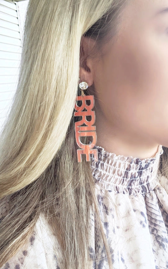 Bride Iridescent Earrings