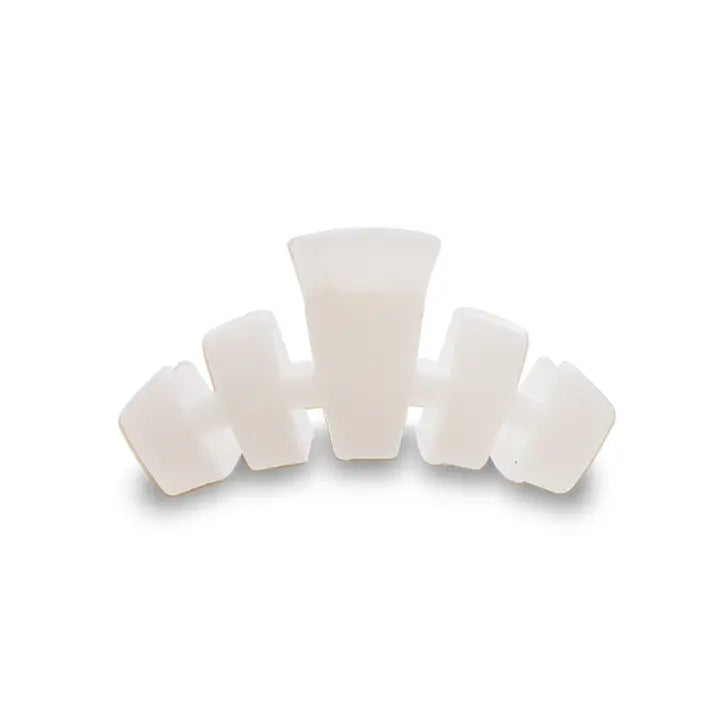 Coconut White - Small Teletie Clip