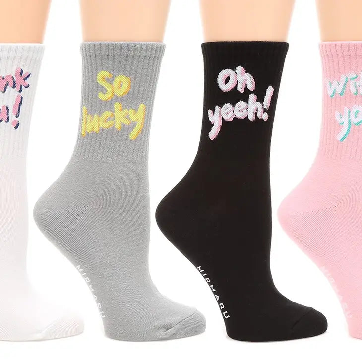 Quote Socks