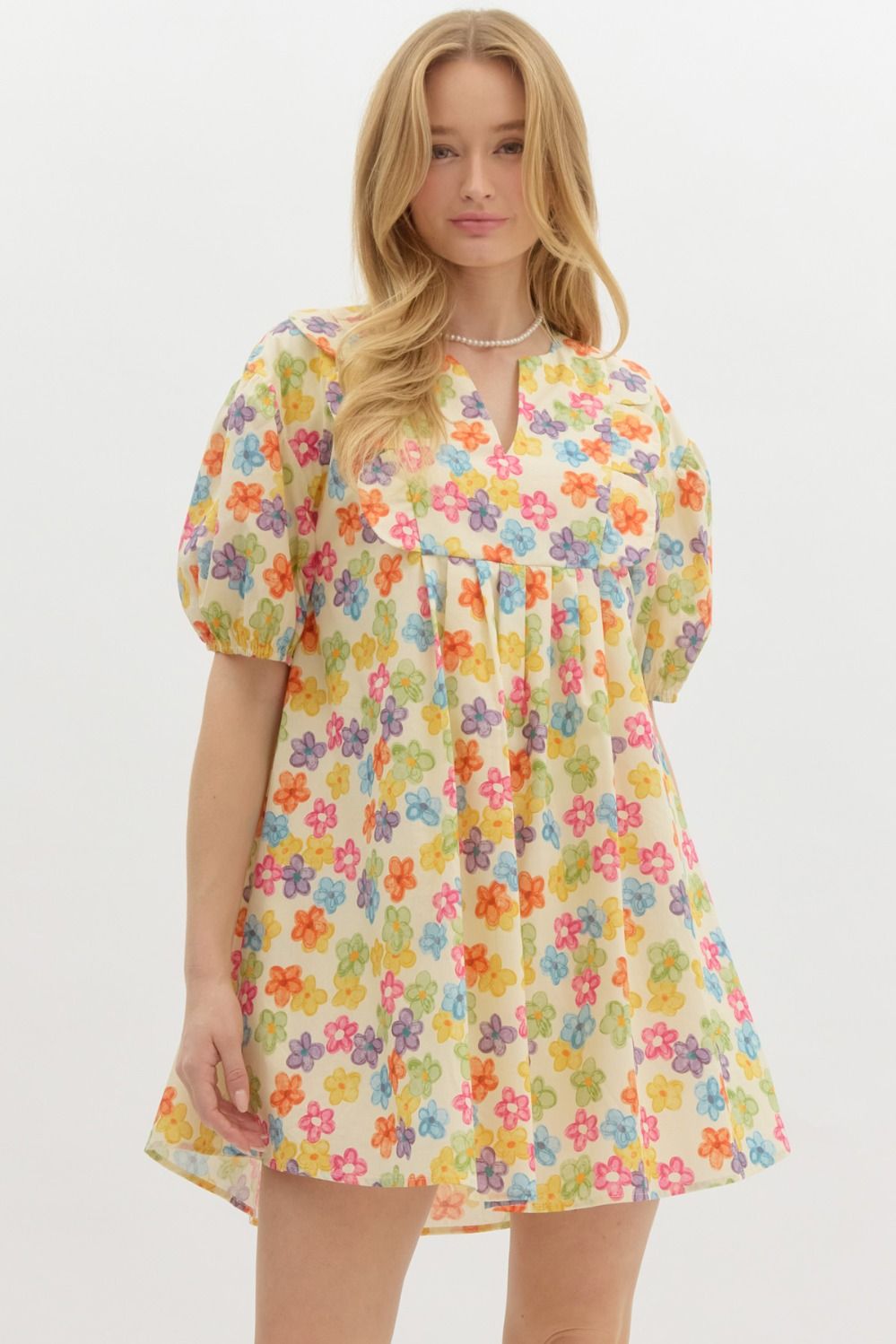 Groovy Short Sleeve Dress
