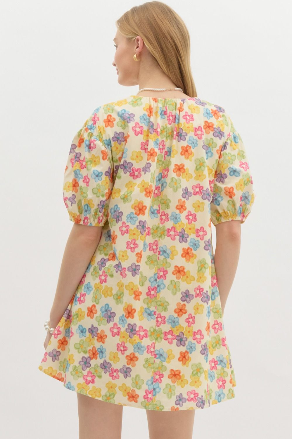 Groovy Short Sleeve Dress