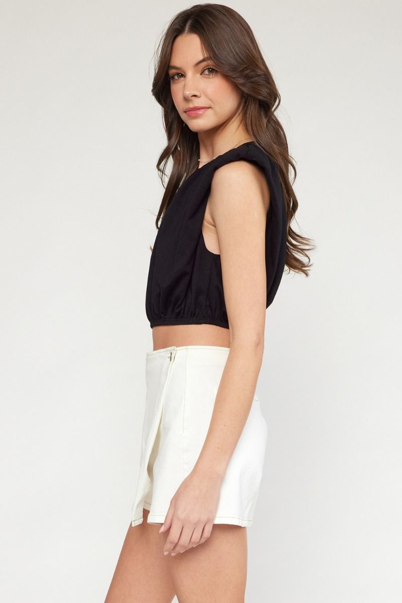 Party Fever Cropped Blouse