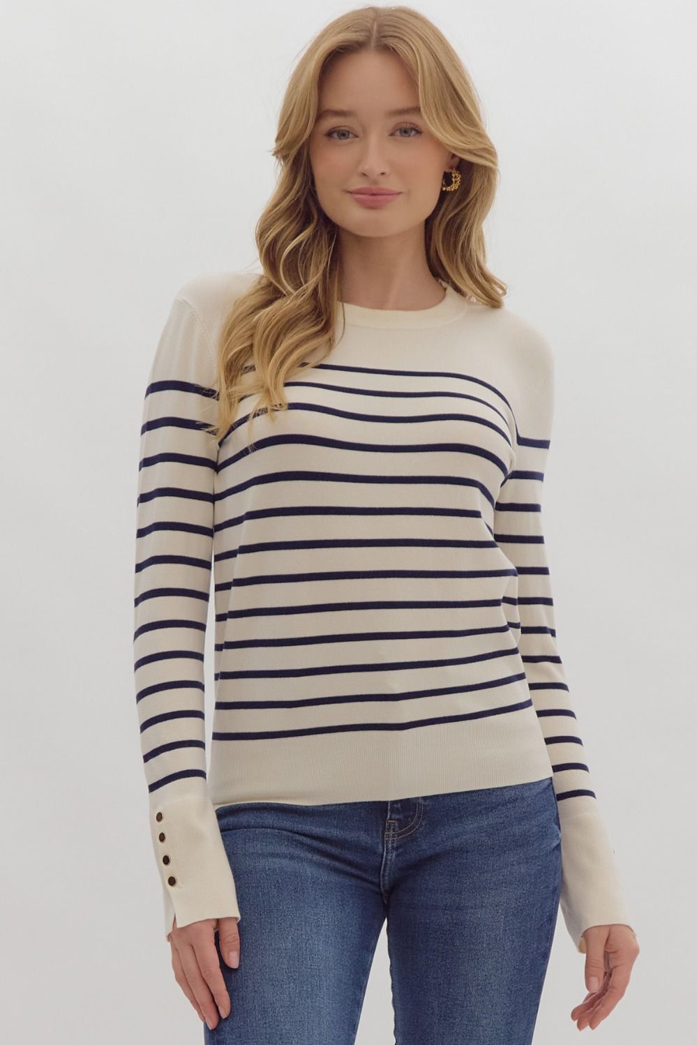 Entro Striped Long Sleeve