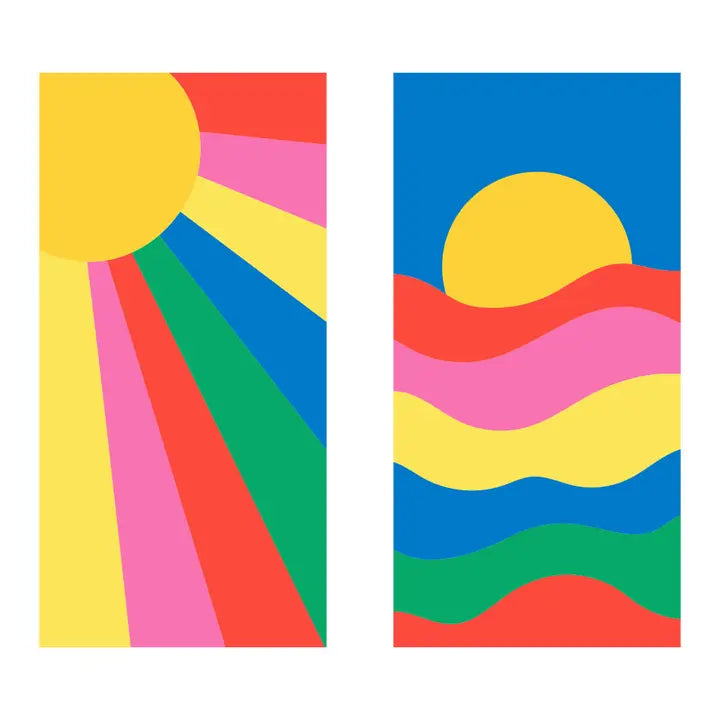 Summer Prints Quick Dry Beach Towels