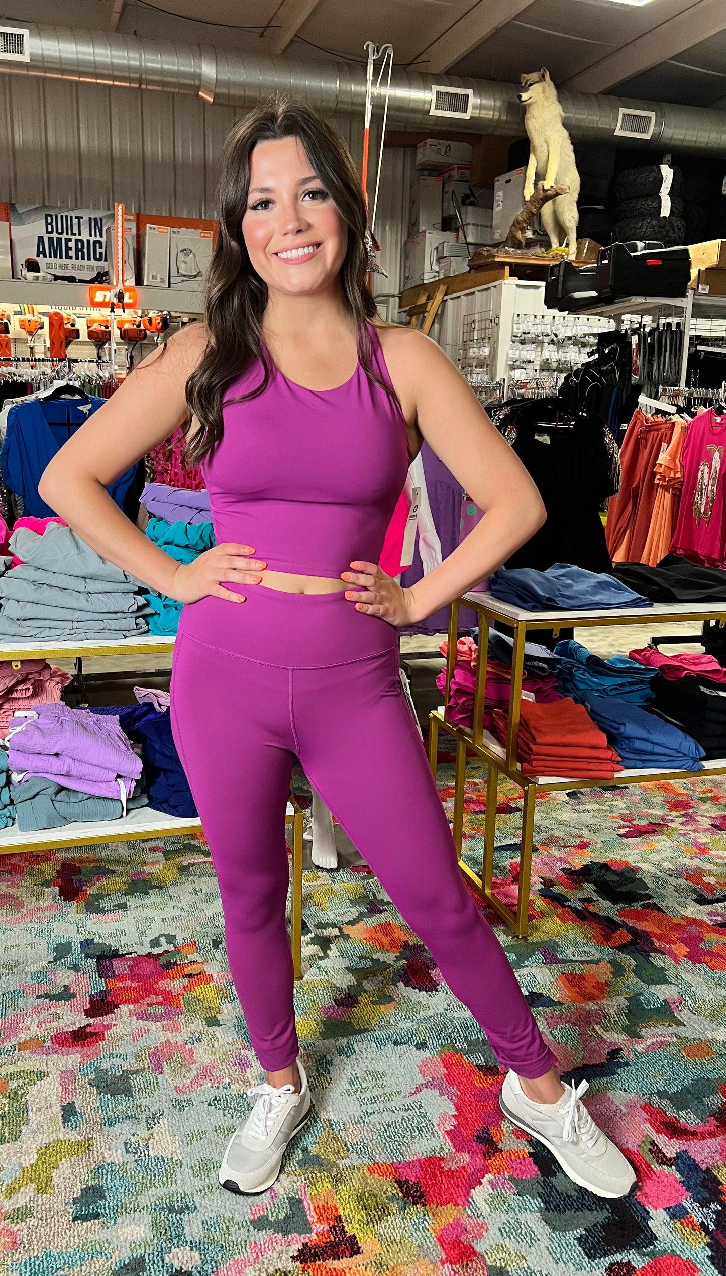 Mono B High Waisted Panel Leggings
