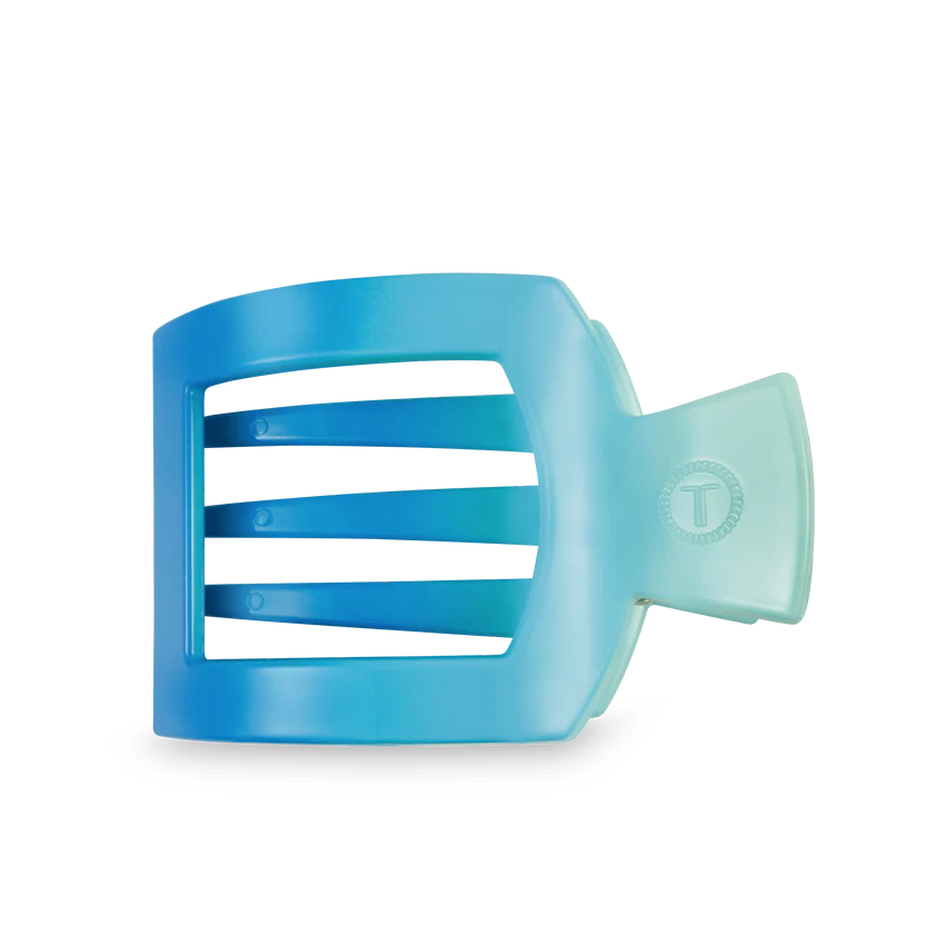 Small Teletie Flat Square Clip