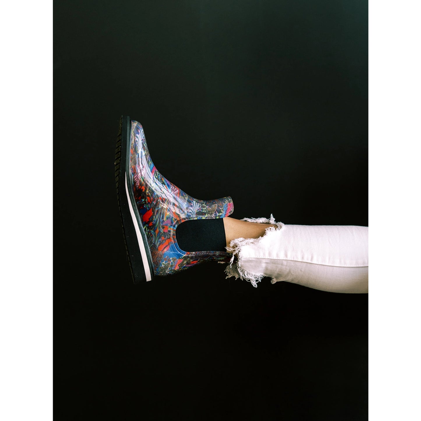 Roma Ankle Platform Rain Boot