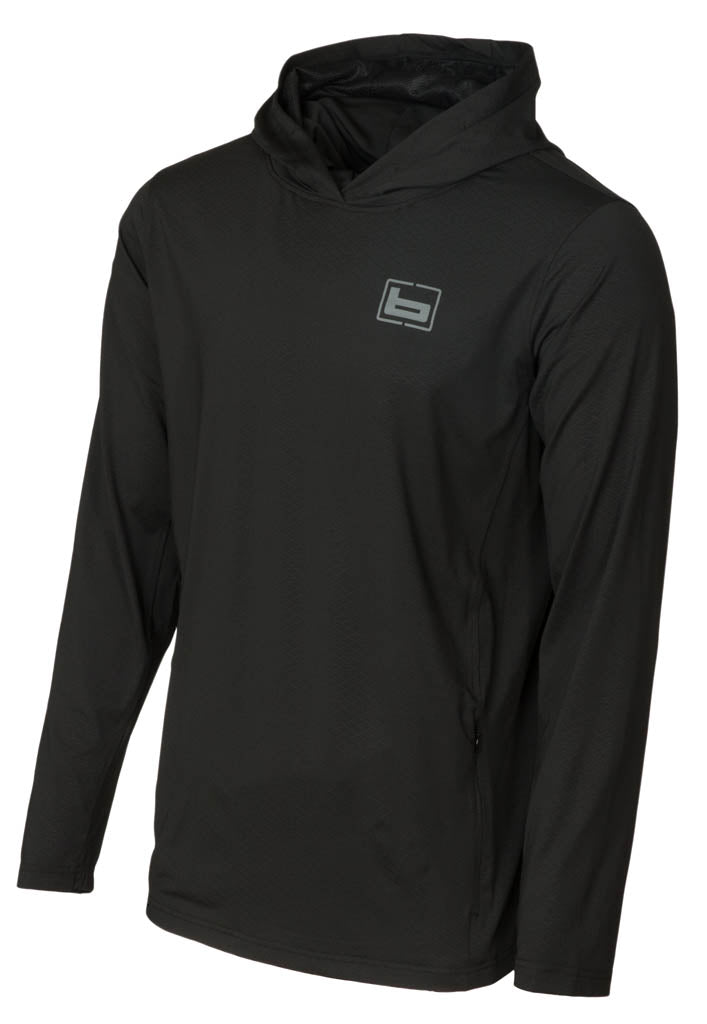 banded TEC Stalker Hoodie- black