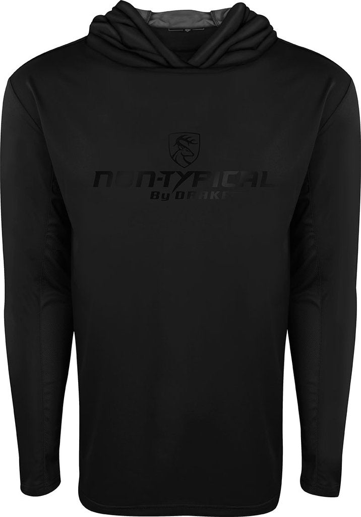 drake Lightweight Blackout Performance Hoodie with Agion Active