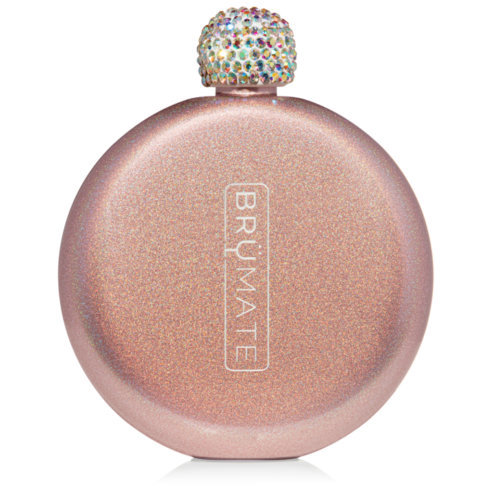 GLITTER FLASK | GLITTER ROSE GOLD