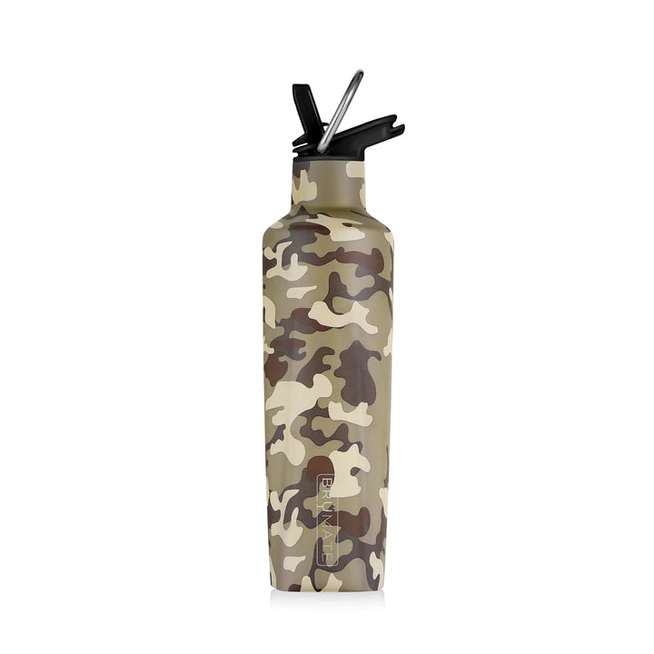 REHYDRATION MINI 16OZ STAINLESS STEEL WATER BOTTLE | FOREST CAMO