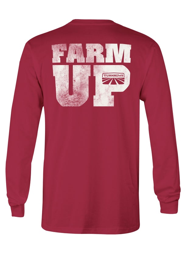 Turnrows Farm Up L/S Pocketed Tee