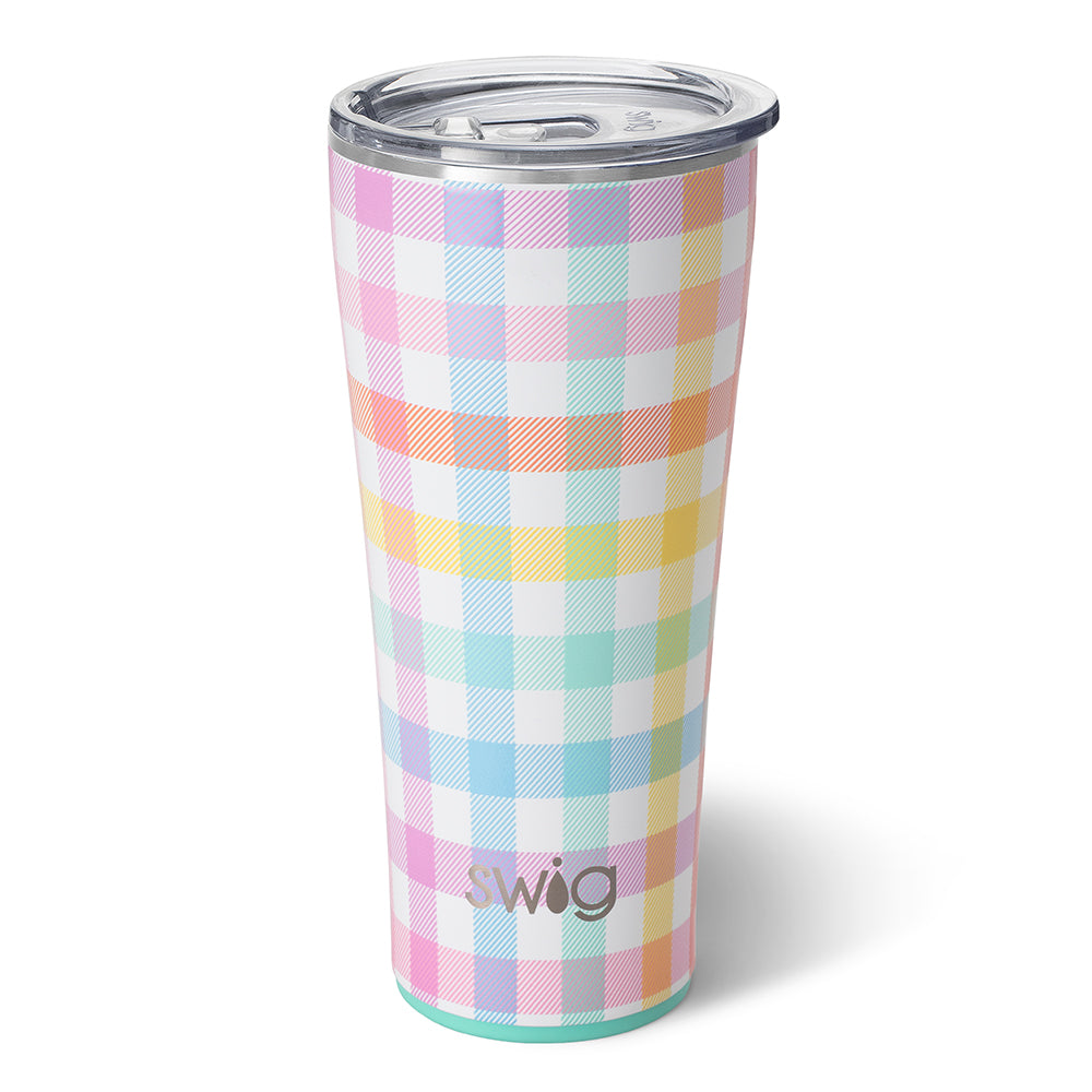 Pretty In Plaid Tumbler (32oz)-Swig