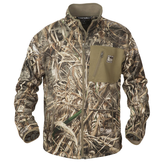 Banded Mid-Layer Fleece Jacket Max 5 Camo
