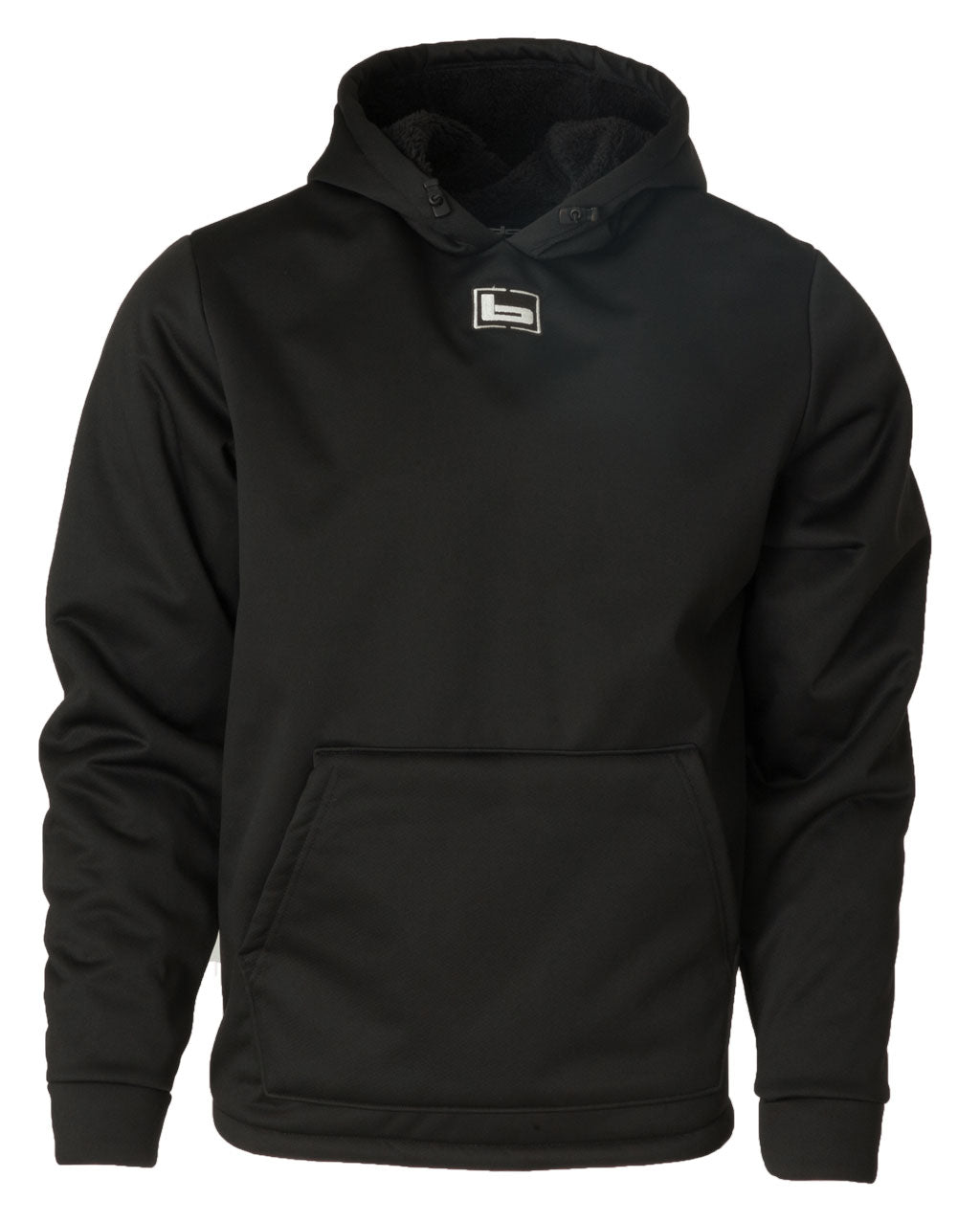banded Atchafalaya Solid Pullover-black