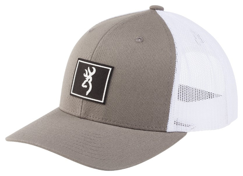 BORDER BROWNING LOGO HAT - GRAY