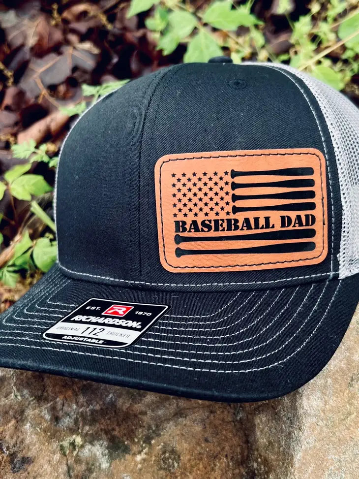 Baseball Dad Flag Richardson Hat