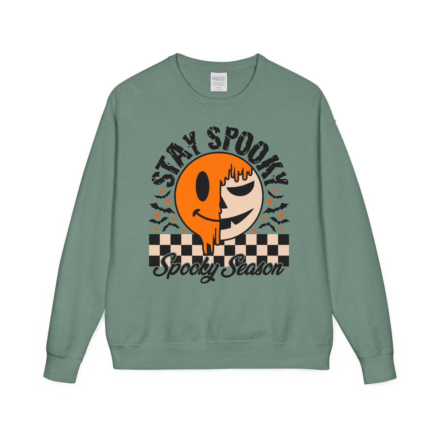 Stay Spooky Crewneck Sweatshirt for Halloween, Cozy Fall Apparel, Gift for Halloween Lovers, Unisex Sweatshirt, Spooky Season Fashion