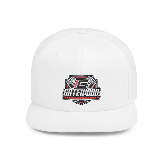 Stylish Flat Bill Snapback Hat