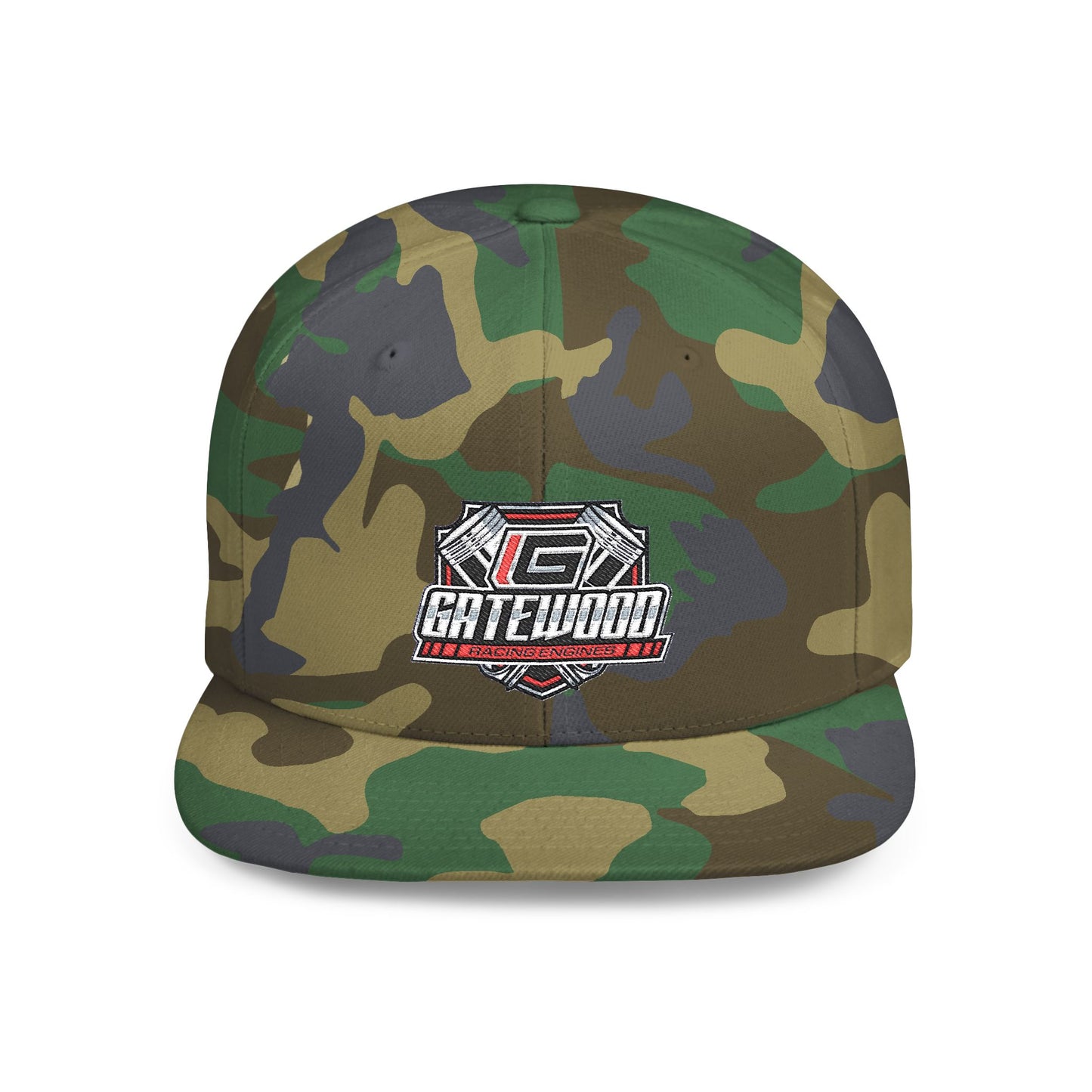 Stylish Flat Bill Snapback Hat