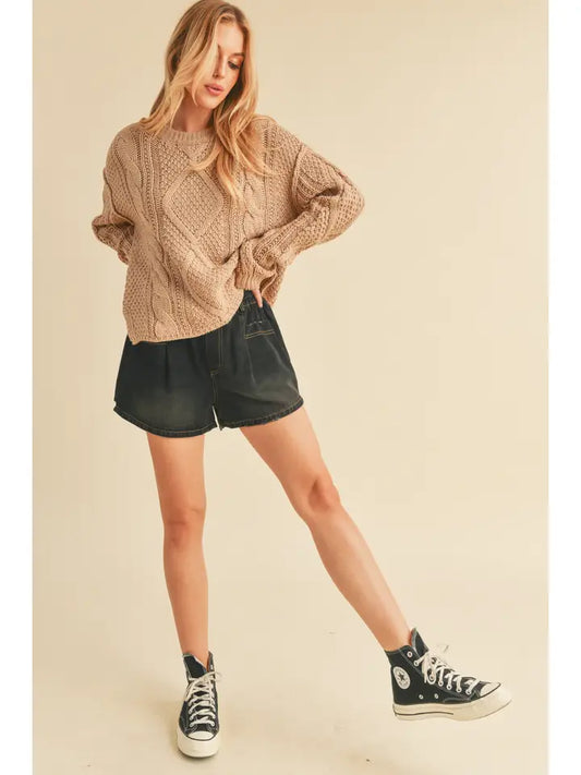 Creamy Knit Sweater