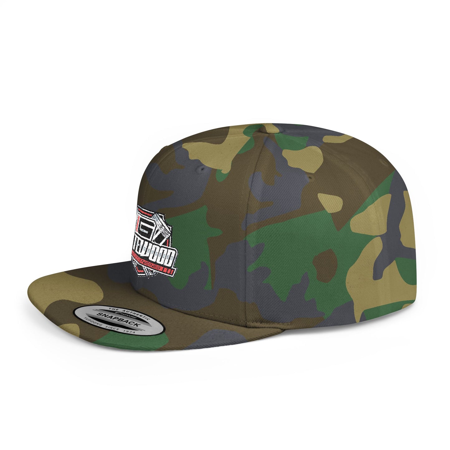 Stylish Flat Bill Snapback Hat