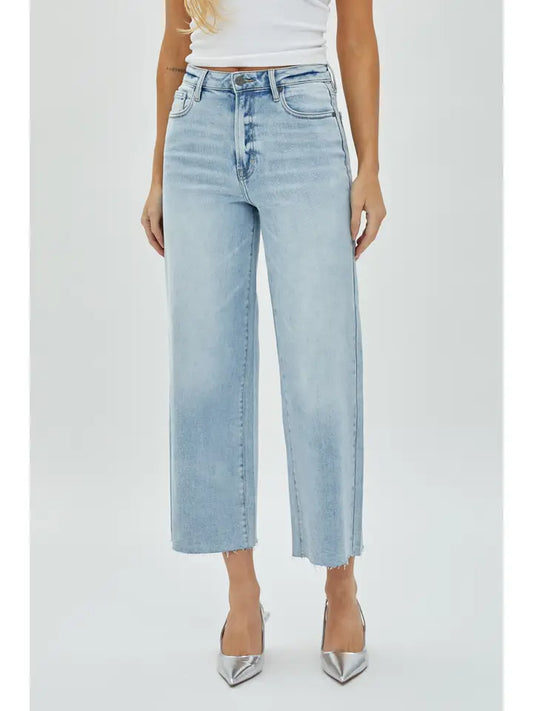 Nori Wide Leg Cropped Jean