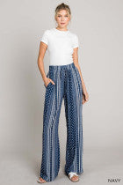 Navy Boho Pants