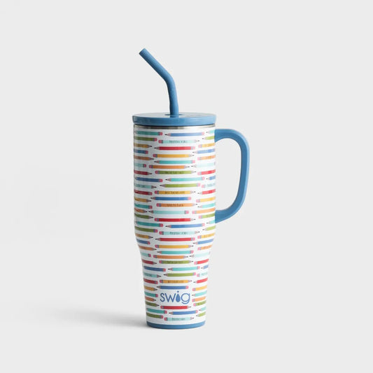 Swig Teacher Life Mega Mug 40oz