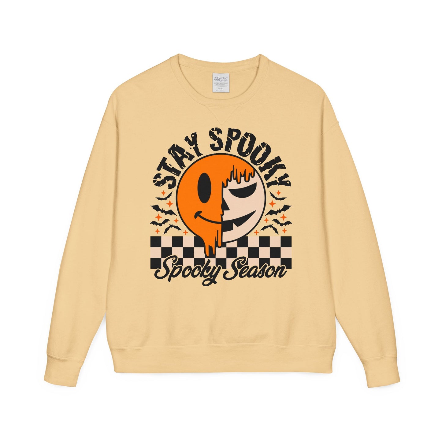 Stay Spooky Crewneck Sweatshirt for Halloween, Cozy Fall Apparel, Gift for Halloween Lovers, Unisex Sweatshirt, Spooky Season Fashion