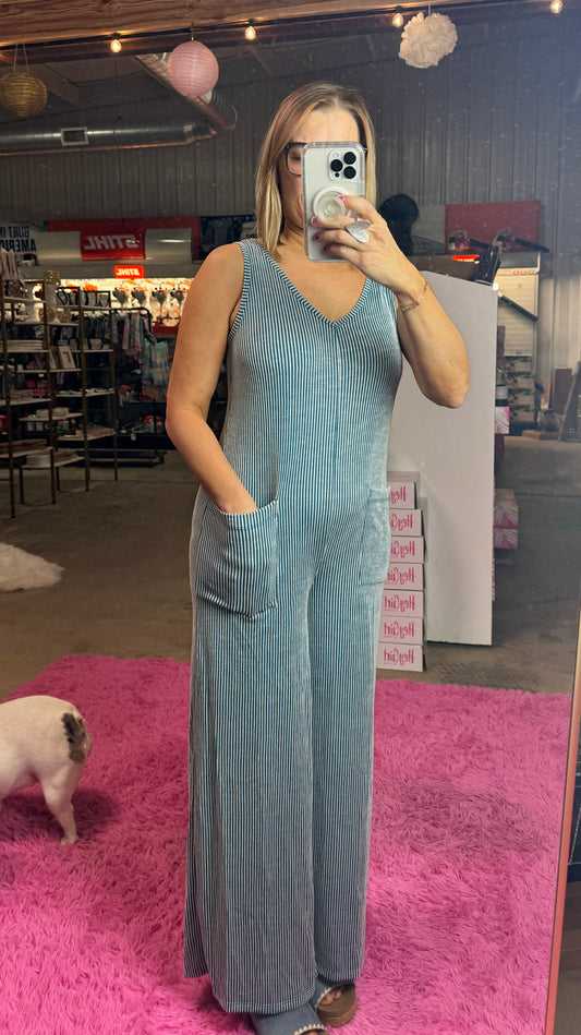 Sleeveless Lounge Jumpsuit