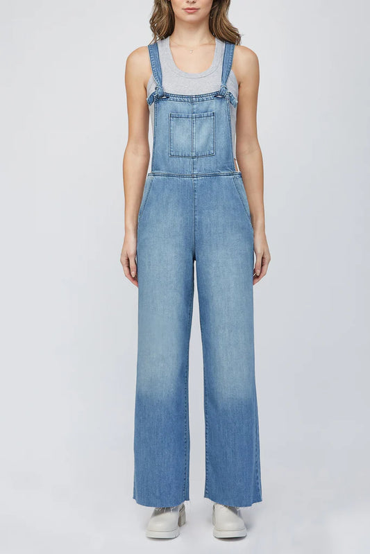 Medium Wash Denim Overalls