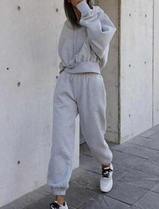 Relaxed Hoodie and Jogger Set