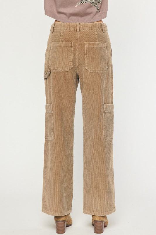 Corduroy Wide Leg Pants